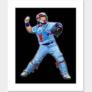 Jose Trevino #23 Throw Pitches Posters and Art